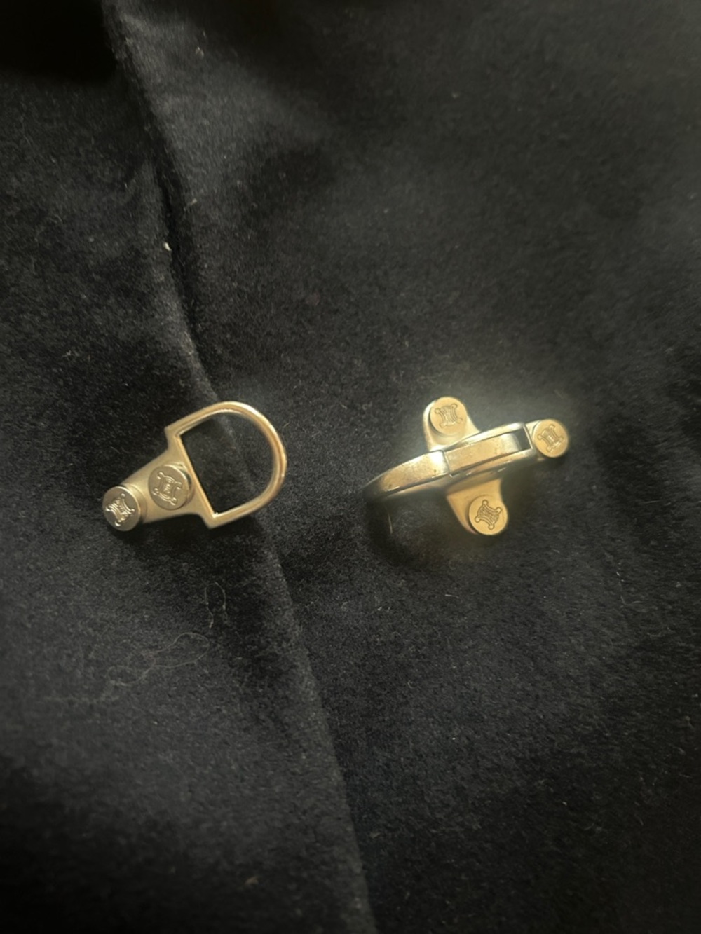 Vintage Celine Black Wool and Cashmere Toggle Jacket Size 36 - Picture 13 of 16